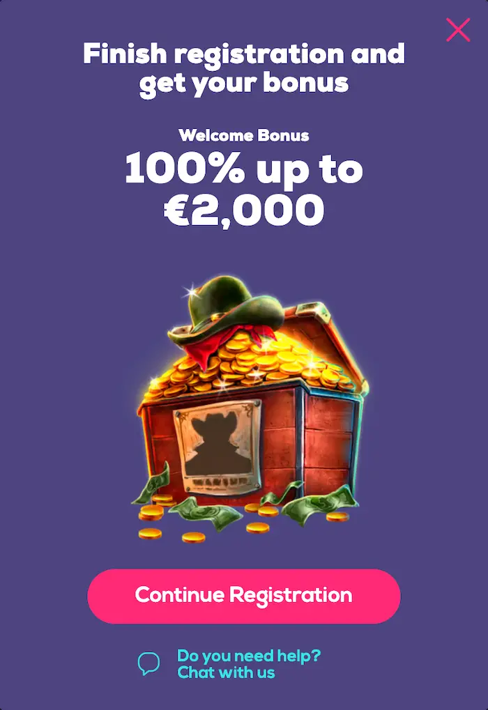 WildFortune Casino CA bonuses